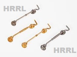 Brass Gate Hooks With Eyes